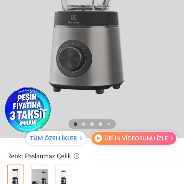 Bozuk Gelen Blender Ve İşlevsiz İade Süreci
