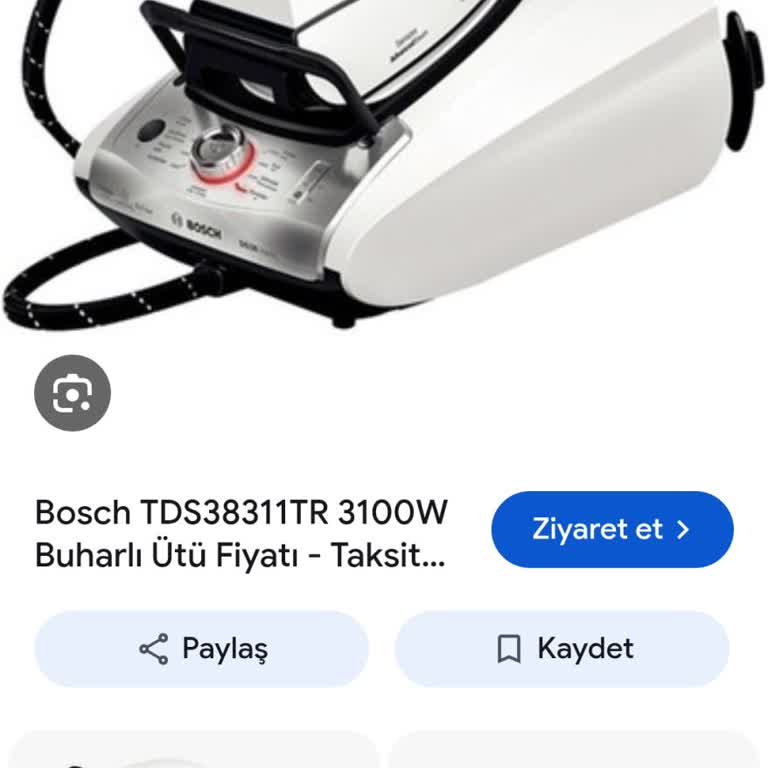 Bobin Arızalı Ütü İçin Yedek Parça Talebi
