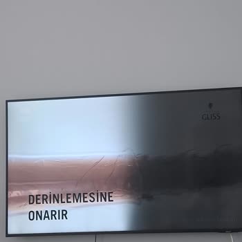 Samsung 9000 Serisi TV Ekranı Aniden Karardı Ücretsiz Onarım Talebi