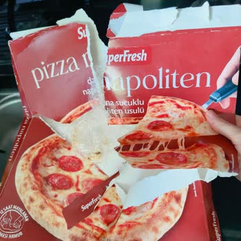 Şok Market'ten Alınan Superfresh Napoliten Pizzanın Dağılması Ve Yüksek Fiyat Şikayeti
