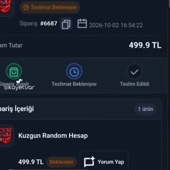02 Epin Satin Alınan Ama Teslim Edilmeyen PUBG Hesabı