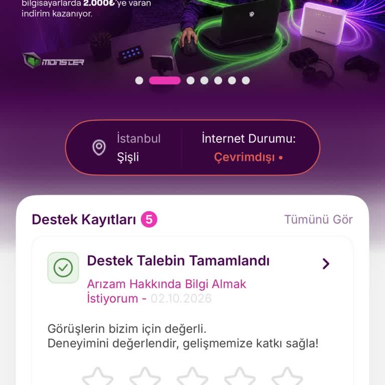On Bir Gün Süren İnternetsiz Kalma, Bilgi Eksikliği Ve Fatura İadesi Talebi