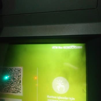 Ziraat QR İle ATM'de 1.400 TL Para Yutulması Ve Geri Ödeme Talebi