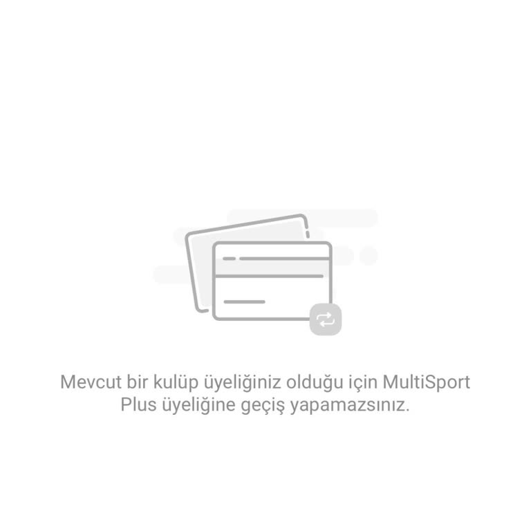 İptal İşlemi Sisteminde Görünmediği İçin Multisport Plus Kartı Eklenemiyor