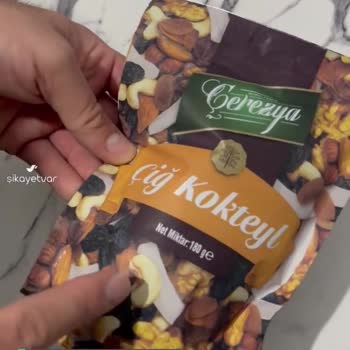 Çerezya Paketin Üstündeki Görseldeki Ürünün Paketin İçinde Olmaması