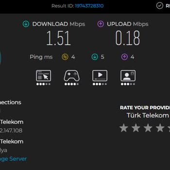 1000 Mbps Paketi Alırken 3-5 Mbps Hızla Mağdur Oldum