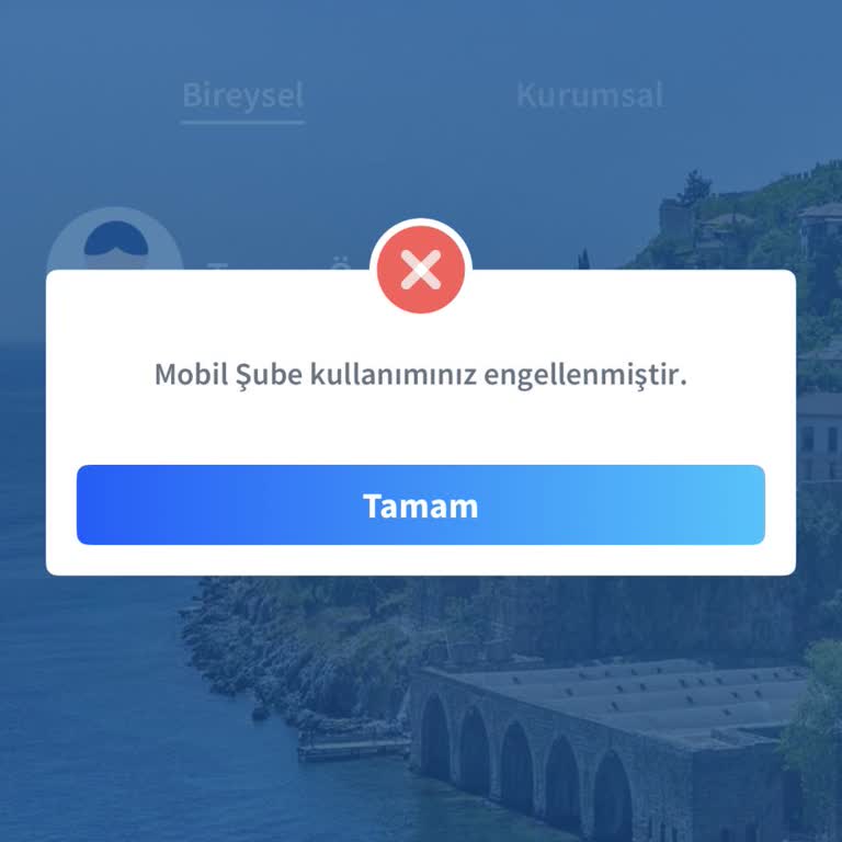 Mobil Şube Engeli Açıklama Yok Mağduriyetim Büyüyor