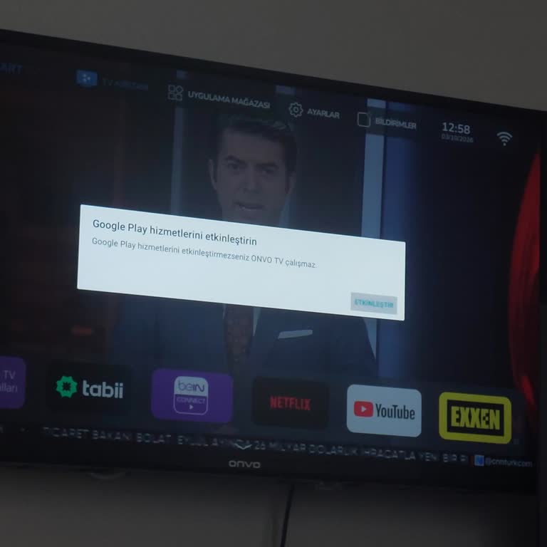 Google Play Hizmetlerini Etkinleştirin Uyarısı Android TV'yi Kullanılamaz Kılıyor