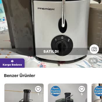 Dolap’ta Kötü Niyetli İade Ve Kullanılmış Kırık Meyve Sıkacağı Şikayetim
