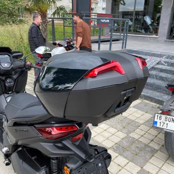 Yamaha Motosiklet Topcase Montaj Plakasının Dayanıksızlığı Nedeniyle Çalındı