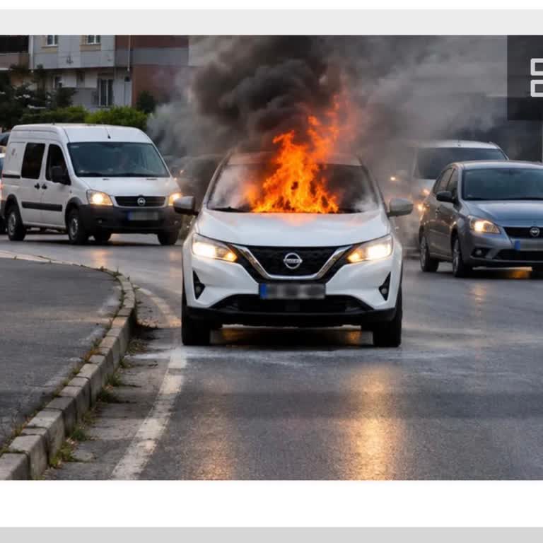 Nissan Qashqai Motor Yangını Ve Garanti Değişim Talebi