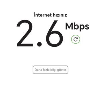 Planlanan 35 Mbps Hızının Sürekli Düşük Olması