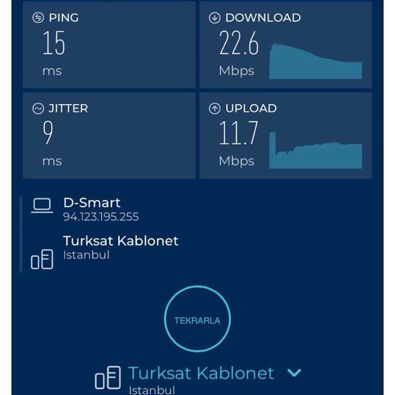 Taahhüt Edilen 100 Mbps Hız Sağlanmadı, Ücretsiz Ekip Desteği Talep Ediyorum