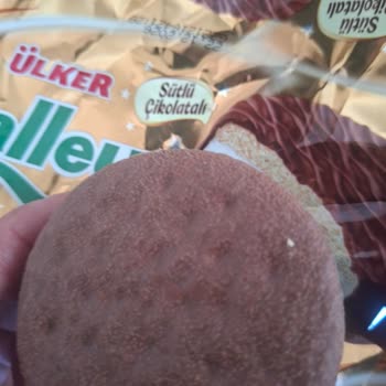 Ülker Halley Paketi Çikolata Dokusunun Pütürlü Olması
