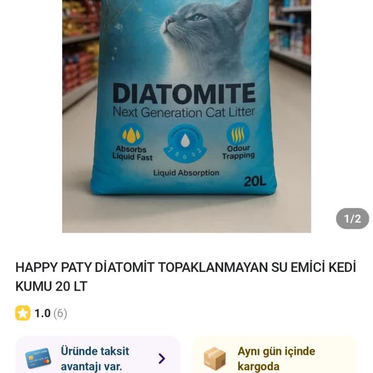 Epttavm Happy Paty Diatomite Üründe Sorun Yaşama