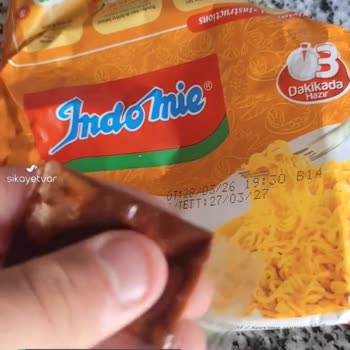 İndomie Özür Paketi İstiyoruz!