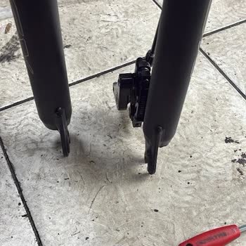Çelik Motosiklet'ten Gelen Bisikletin Ön Maşası Çarpık, Garanti Kapsamı Dışında