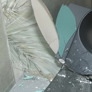 Zero Model Banyo Dolabındaki Ayna Ve Lavabonun Depremde Kırılması Ve Ücretsiz Değişim Talebi