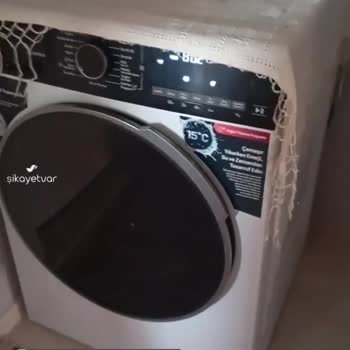 Arçelik 12 Kg Çamaşır Makinesi Sesi!