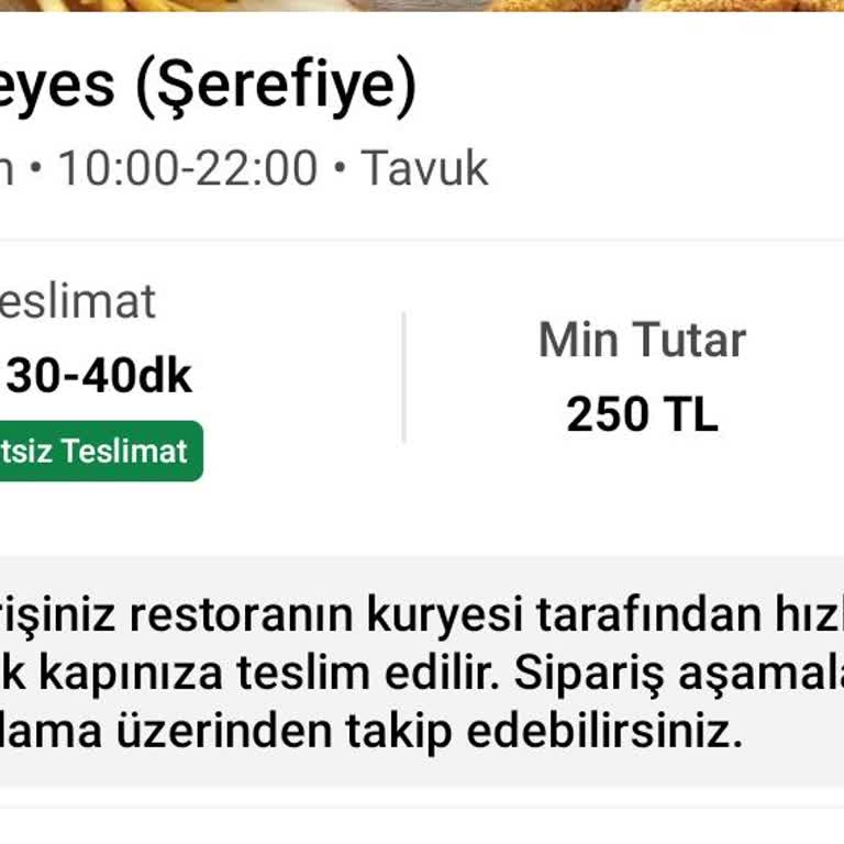 Popeyes Siparişim 85 Dakika Gecikti, İade Ve Telafi Talebi