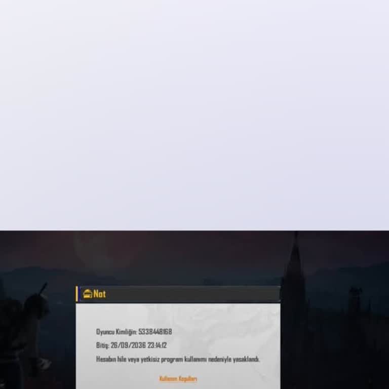 Haksız Banlanan İki PUBG Mobile Hesabımın Açılması İçin Acil İnceleme Talebi