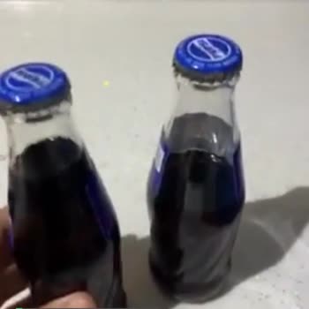 Pepsi Şişesi Yarım Olarak Çıktı