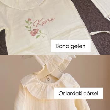 Lorva Baby Hem Kalite Hem Teslimat Süreci Hem De Görsel İle Gelen Ürün Arasındaki Fark