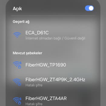 ECA Akıllı Termostat Modem Değişikliği Sonrası Uygulama Yeniden Kurulamıyor