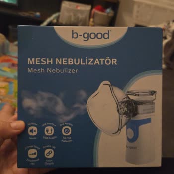 B‑Good Mesh Nebülizer Kapağının Kırılması Nedeniyle Kullanılamaz Durumda