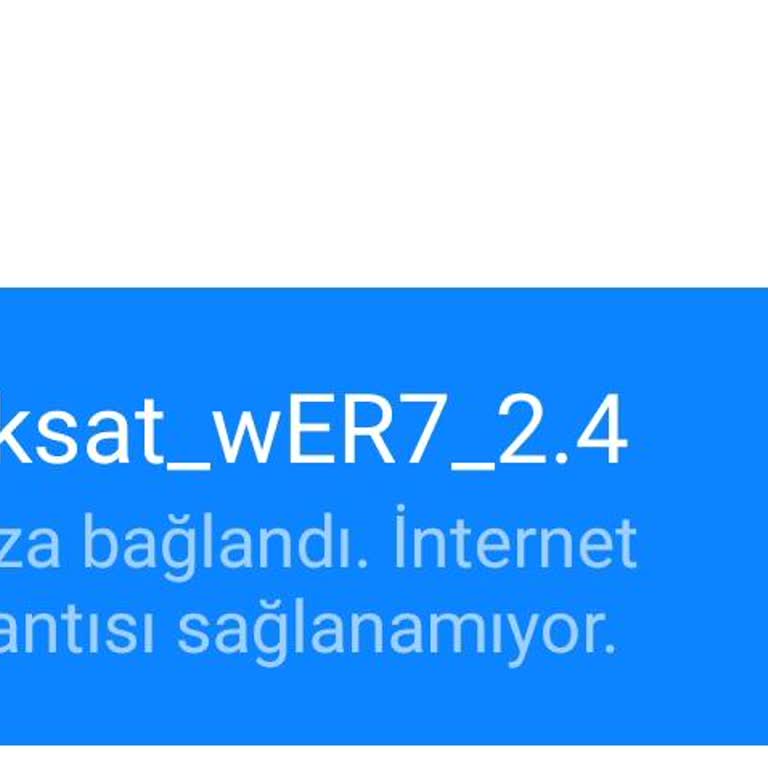 Kurulum Sonrası İnternet Bağlantısı Çalışmıyor, Acil Çözüm Talebi