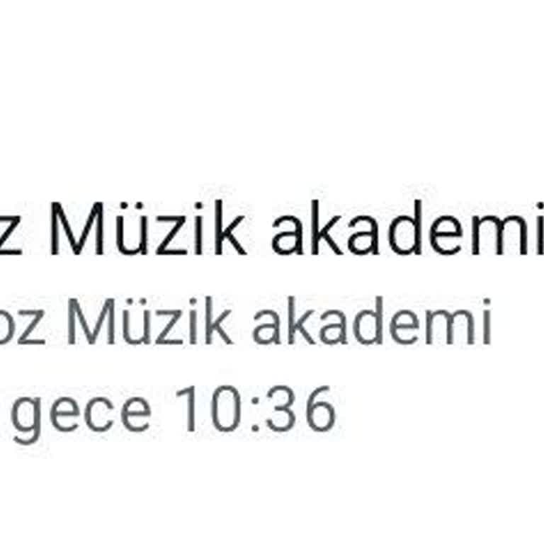 Kuşgöz Müzik Akademi Saygısız, Kırıcı ve Nezaketten Uzak Bir Tavır