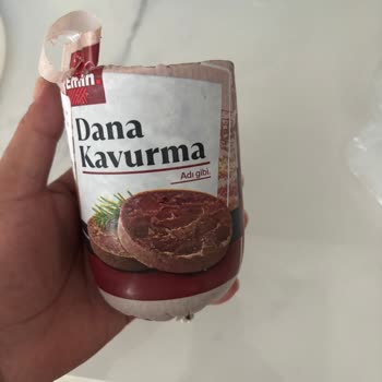 BİM'den Aldığım Emin Kavurması Yağdan Oluşmuş