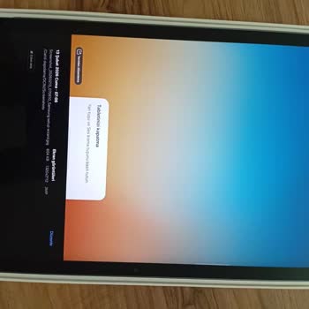 Media Markt'tan Aldığım Sıfır Tablet Açık Şekilde Kullanılmış Olarak Teslim Edildi