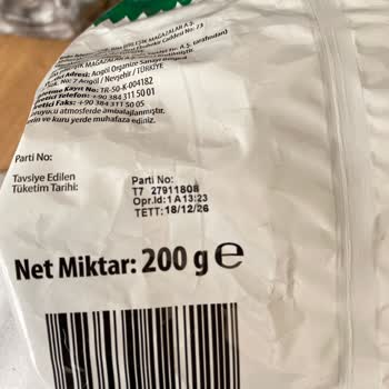 BİM Darıca Bağlarbaşı Mağazasındaki Party Cipsinde Küflenmiş Parçalar