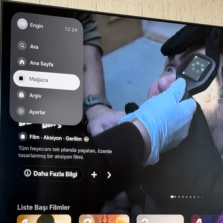 Samsung 58AU7000'de Apple TV Uygulaması Çalışmıyor, Yazılım Güncellemesi Talep Ediliyor