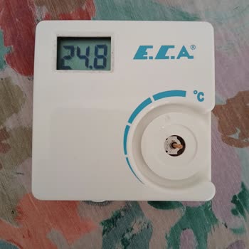 ECA Oda Termostatı Isı Ayar Düğmesi Kırık Parça Talebi