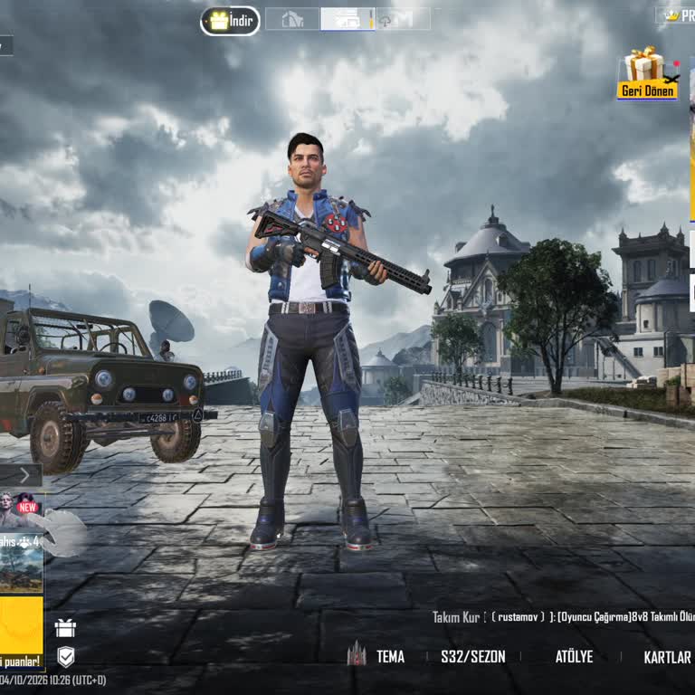 Elit Random PUBG Hesabı Boş Ve 16 Seviye Gönderildi