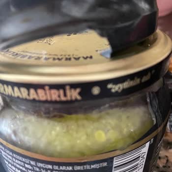 MarmaraBirlik Zeytin Ezmesi Açıldığında Küflü Çıktı Ve Kullanılamadı