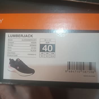 Lumberjack Ayakkabısının İç Kısmı Ayağımı Yarıyor, Değişim Talebim Reddedildi