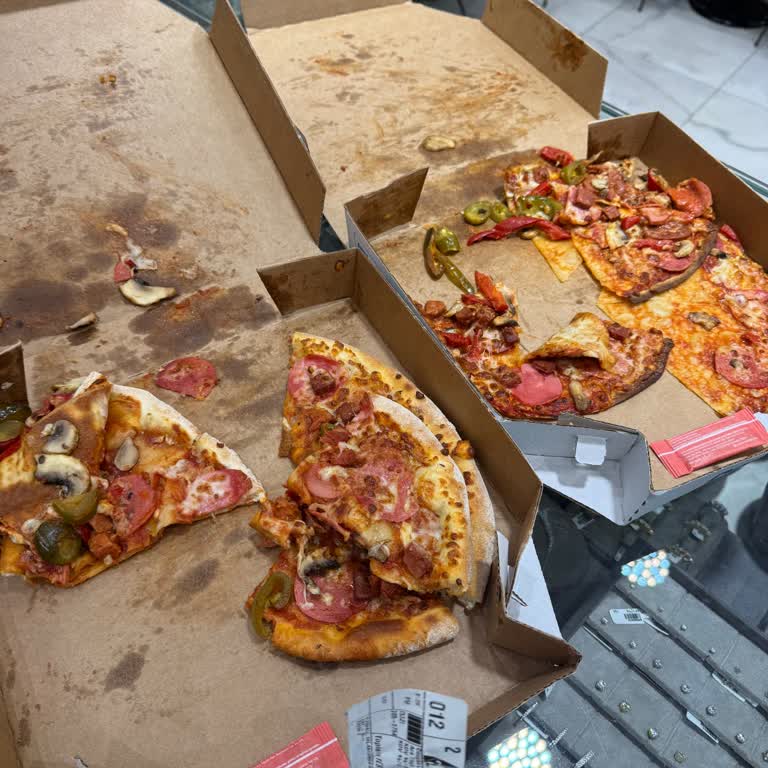 Dağılmış Pizza Teslimatı Kabul Edilemez