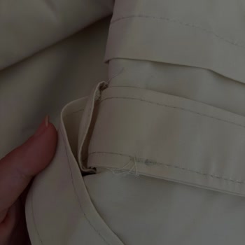 636FD7457I Numaralı Siparişte Kusurlu Trençkot İçin İade Reddedildi