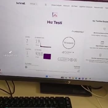 TurkNet 1.2 Mbps İnternet Sıkıntısı!
