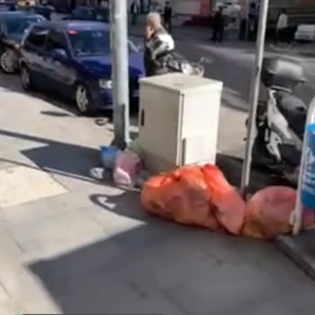 İzmit Belediyesi Kaldırımlar Çöp Kutusu Değildir