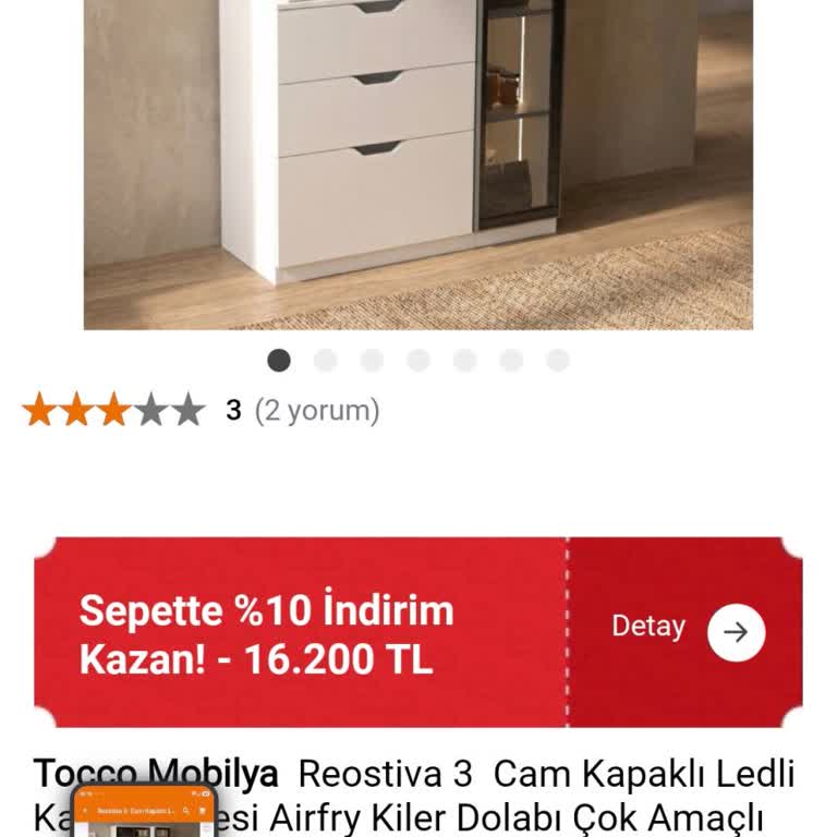 Teslimatı Geciken Kahve Köşesi Dolabı İçin İptal Ve Ücret İadesi Talebi