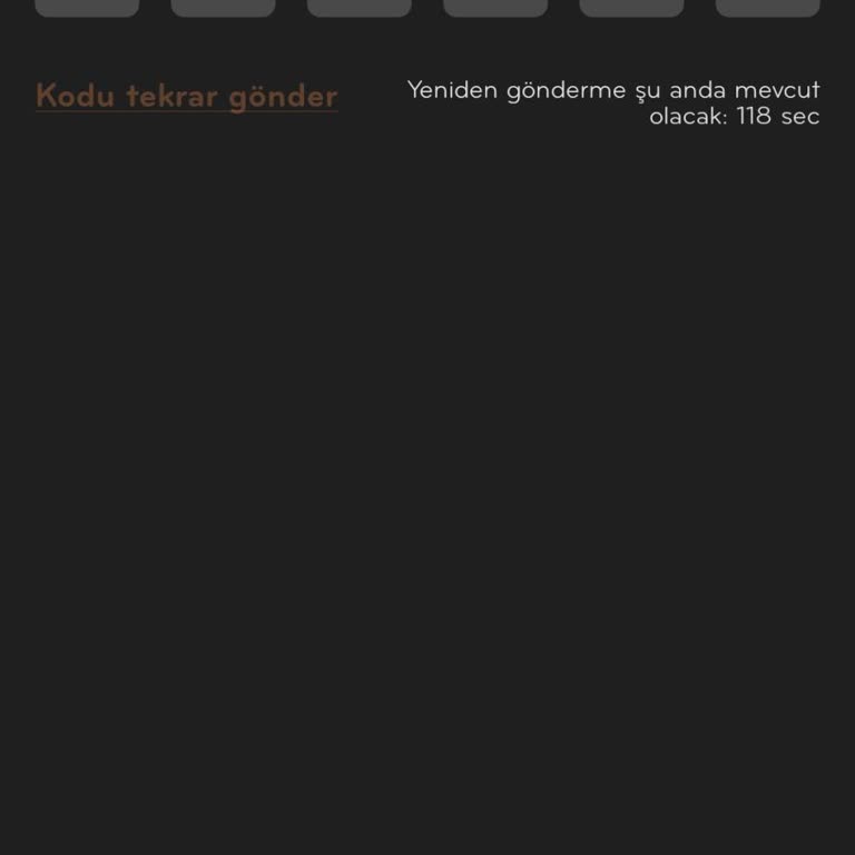 SMS Doğrulama Kodu Gelmediği İçin Çek Kazan'a Giriş Yapamıyorum