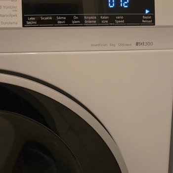 Siemens Çamaşır Makinesinde Sürekli Musluk Hatası Ve Garanti Sorunu