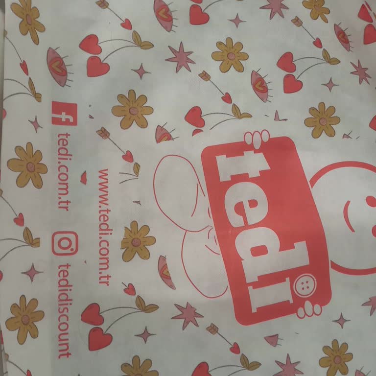 Tedi Zorunlu Bırakılan Reklamlı Bez Torba Uygulaması