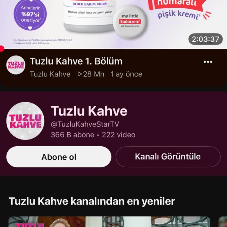 Tuzlu Kahve Dizisine İşitme Engelliler İçin Alt Yazı Ekleme İsteği