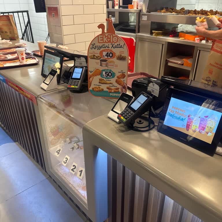 Popeyes Bayburt Şubesinde 2 Saatlik Bekleme Ve Yetersiz İlgi