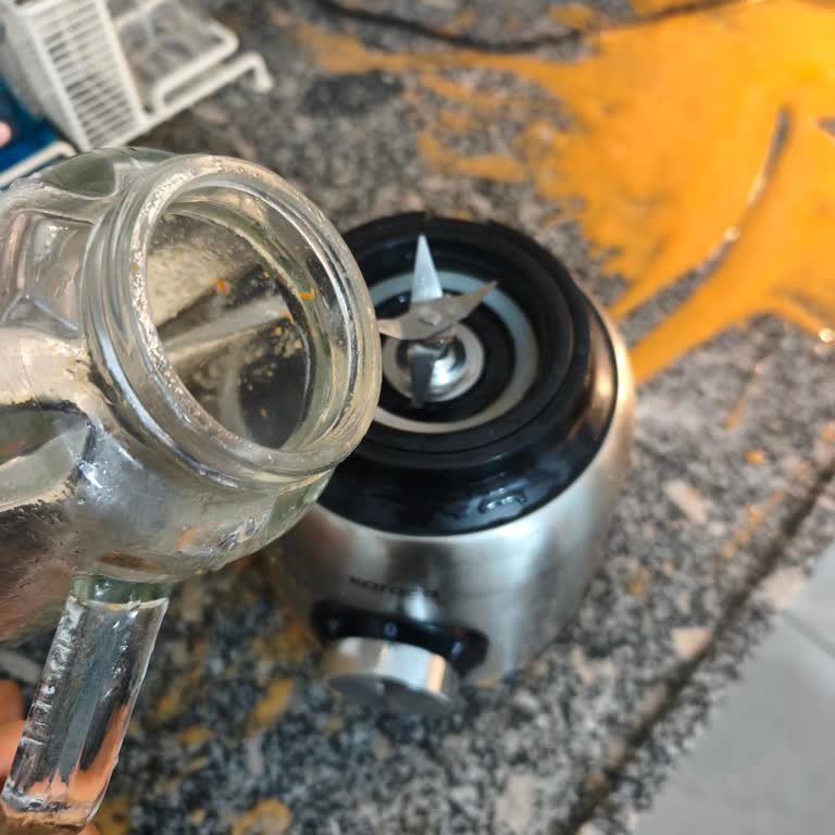 Tamirli Karaca Blender’da Parçalanan Cam, Tehlikeli Sıcak Çorba Sıçraması